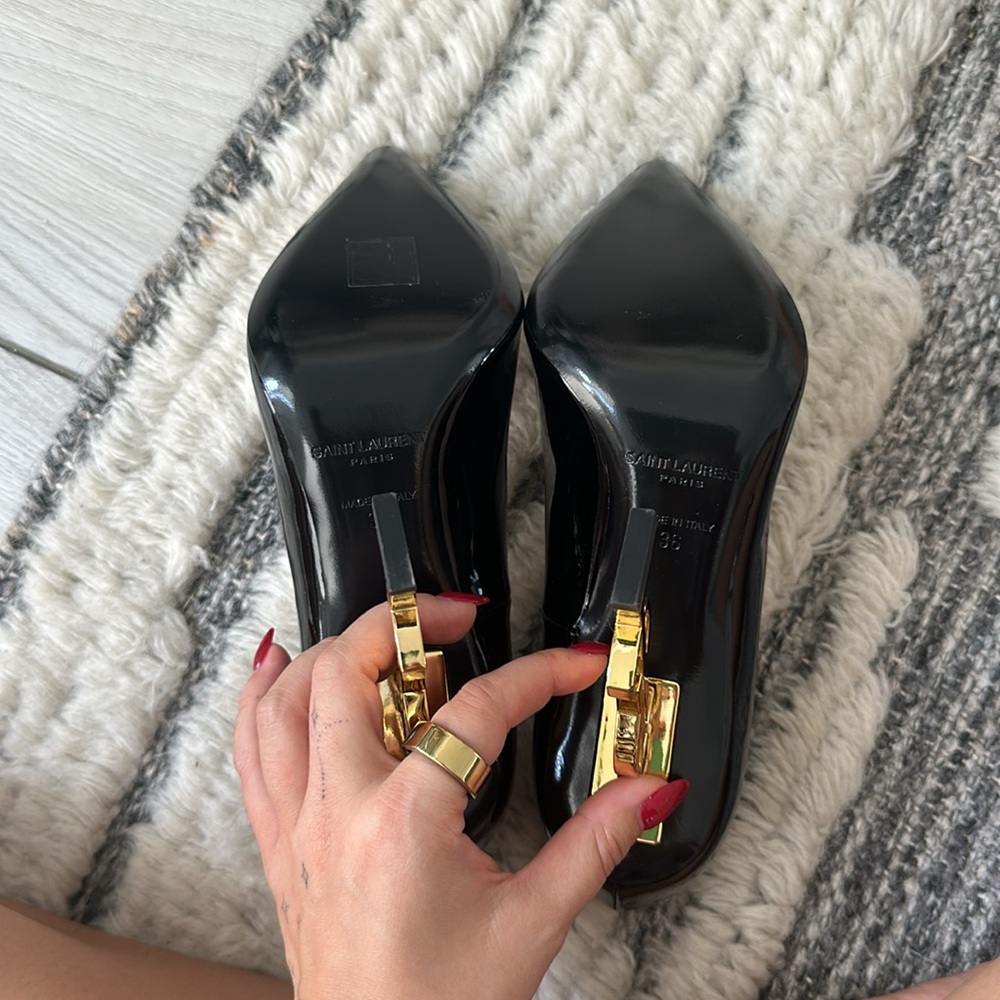 Black YSL heels - Picture 5 of 5